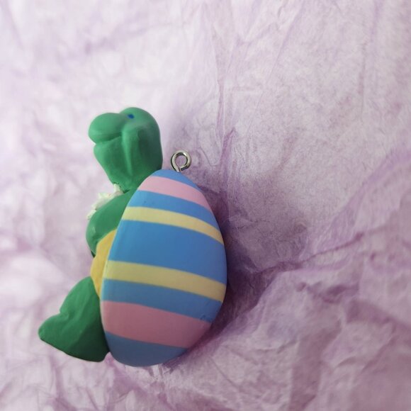 1994 Hallmark Vintage Keepsake Ornament "Best Dressed Turtle" Collectible - Picture 6 of 8